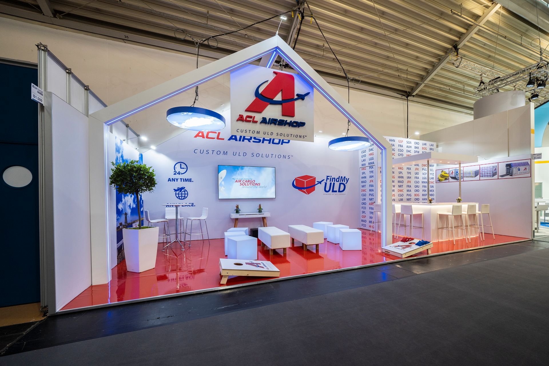 ALC Airshop booth at Air Cargo Europe Munich 2019