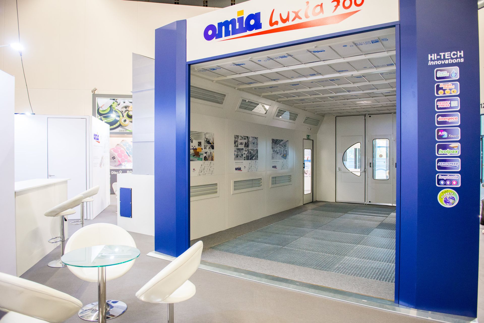 OMIA equipments & peinture booth at Automechanika Frankfurt 2018