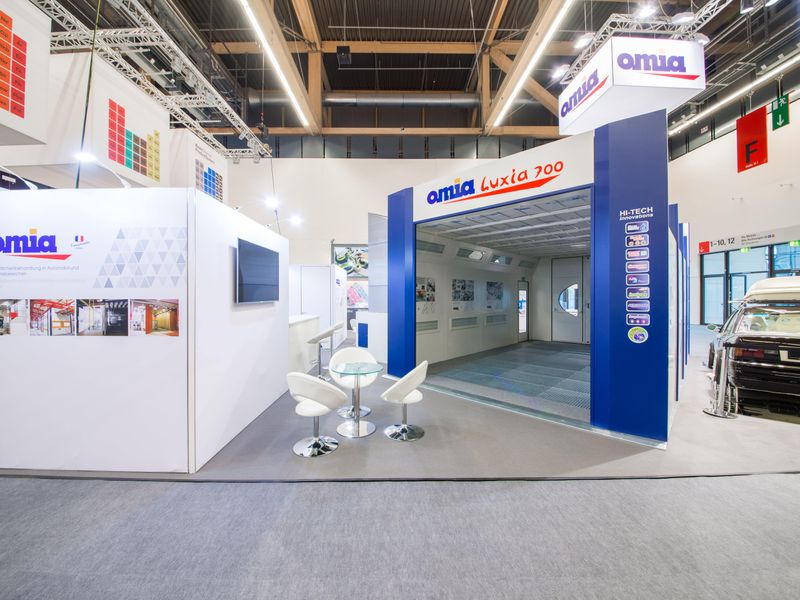 OMIA booth at Automechanika Frankfurt 2018
