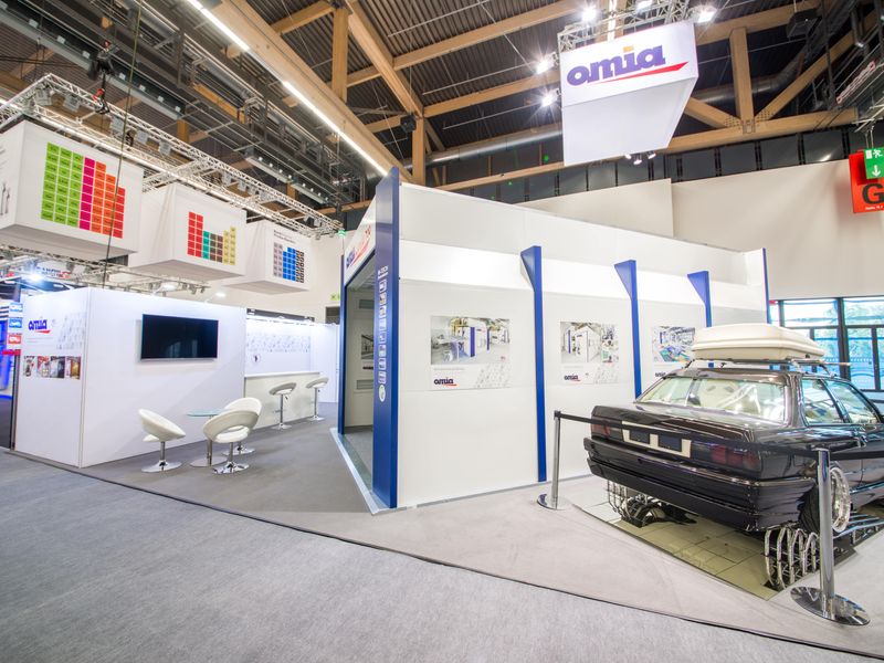 OMIA booth at Automechanika Frankfurt 2018