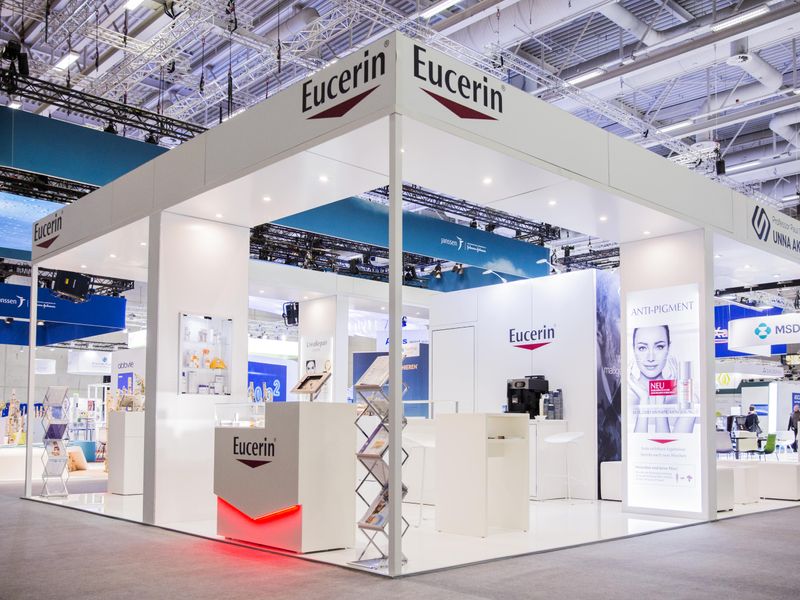 Eucerin Messestand auf der 50. DDG-Tagung Berlin 2019