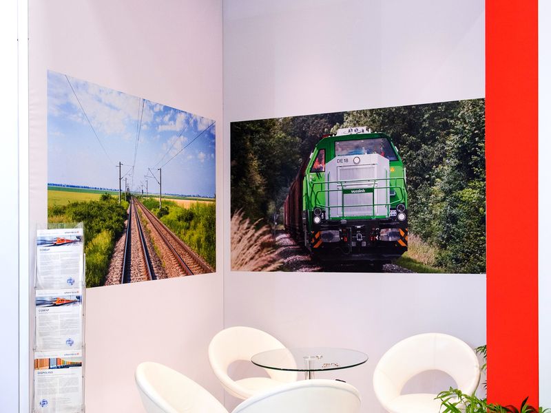 Sternico Messestand auf der Innotrans Berlin 2018