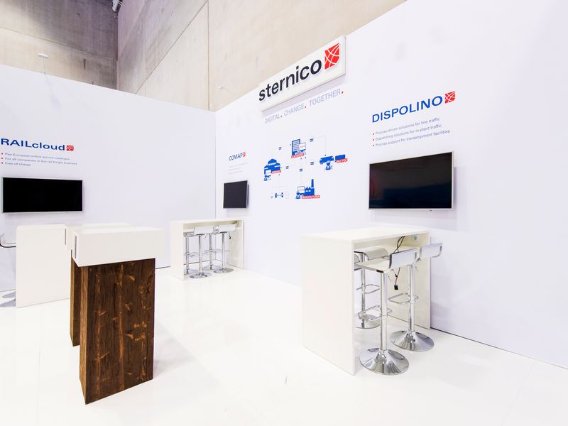 Sternico Messestand auf der Innotrans Berlin 2018