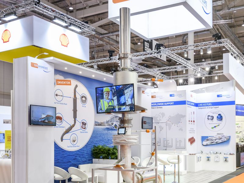 Broneske booth at SMM Hamburg 2018