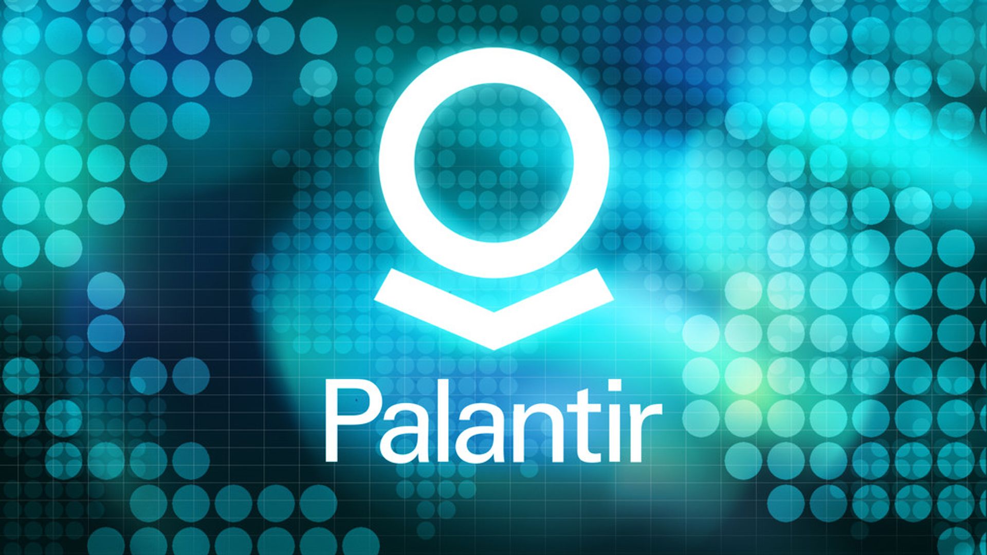 Palantir Logo mitkünstlicher Intelligenz