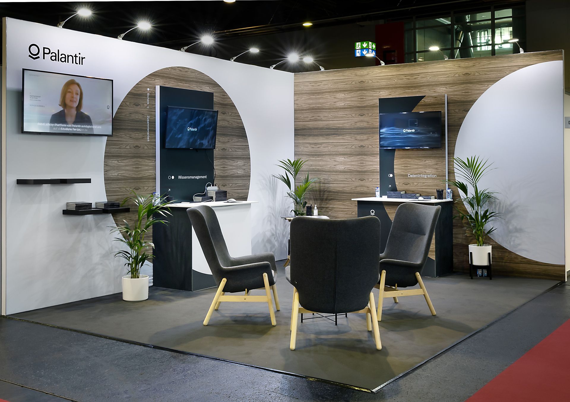 Palantir booth at GPEC Frankfurt 2022