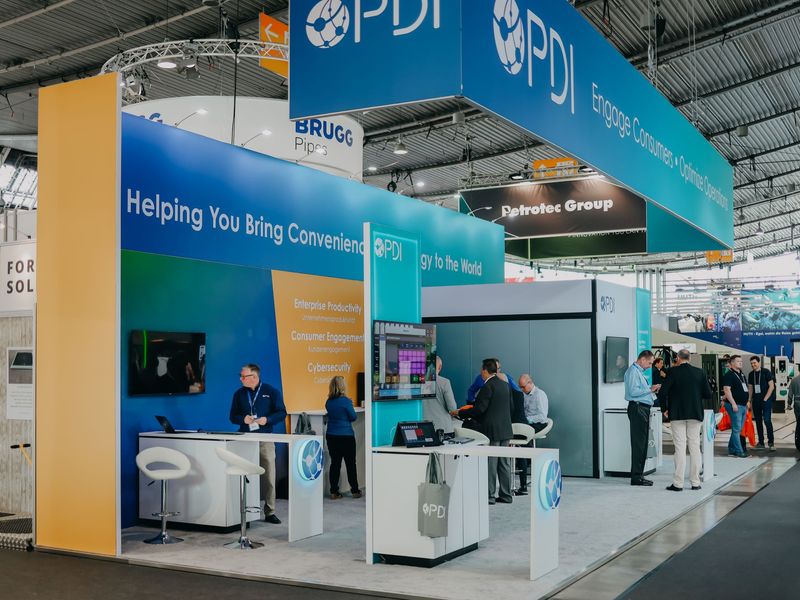 PDI booth PDI booth at UNITI expo Stuttgart 2022